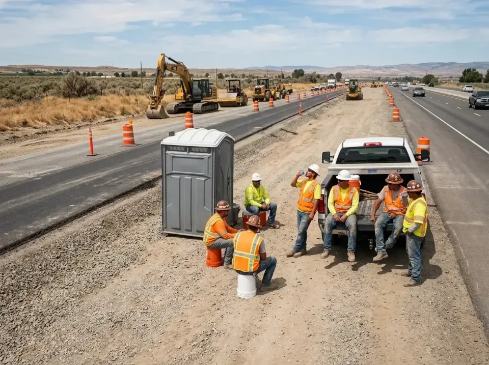 highway-road-construction-crew-007 — frequently asked questions, Porta Potty and Restroom Rentals in Brooklyn Park, MD